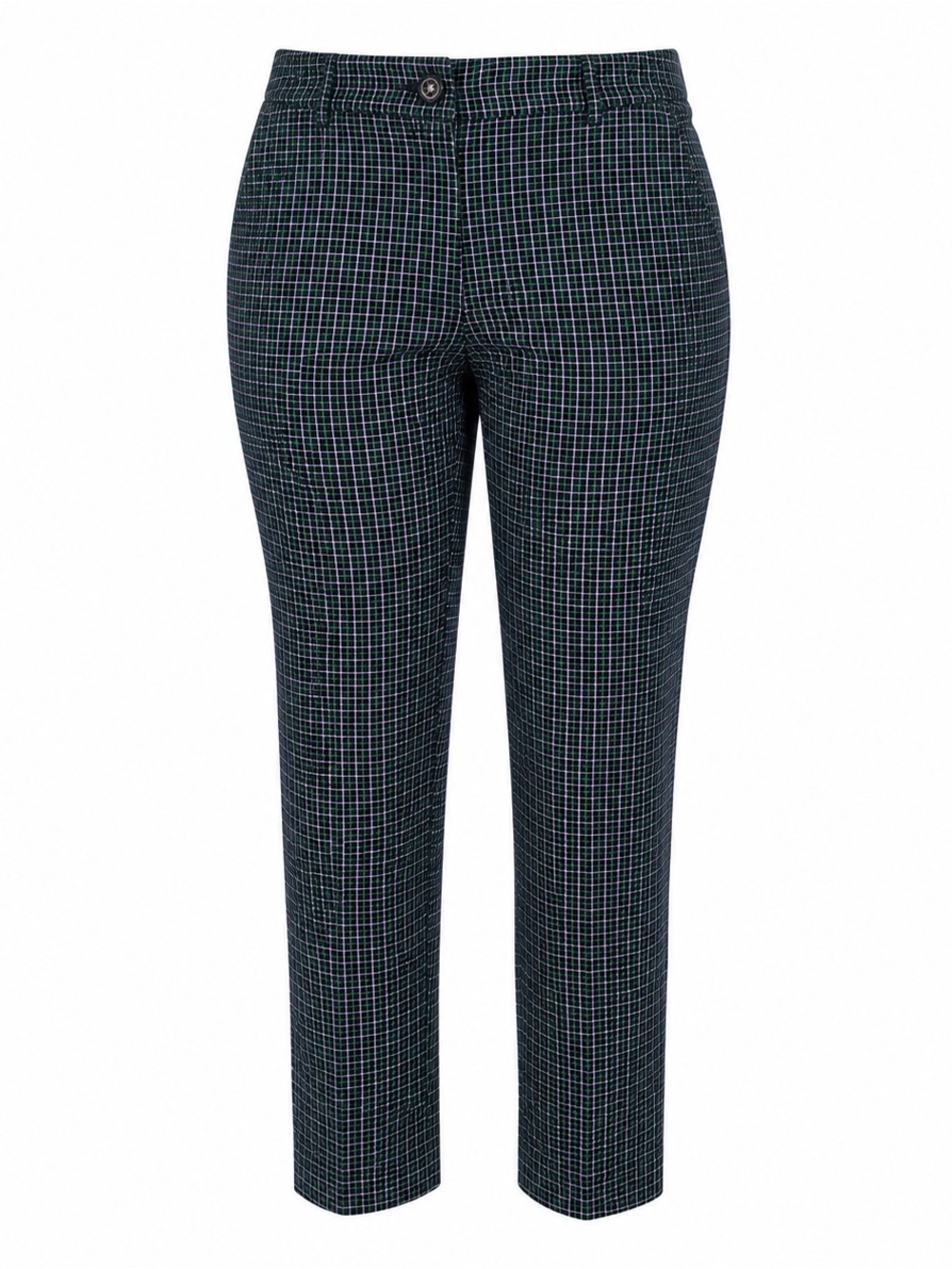 Michaels Black and White Checked Ankle dress Pants